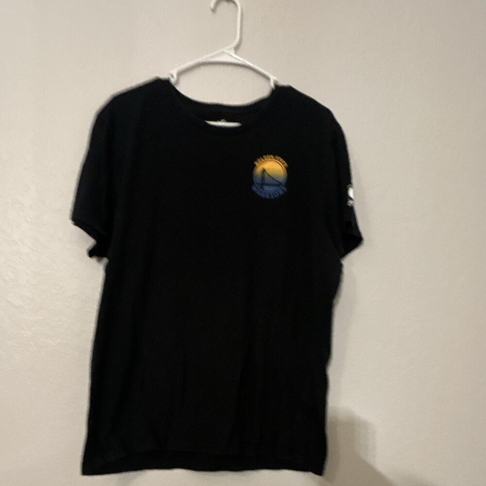 Golden State Warriors NBA Basketball Team Black T-Shirt Hollister